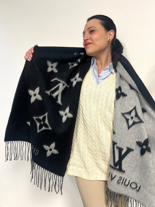 Sciarpa monogram Louis Vuitton