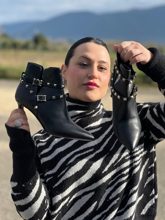 Stivaletti Rockstud Valentino Garavani n.38