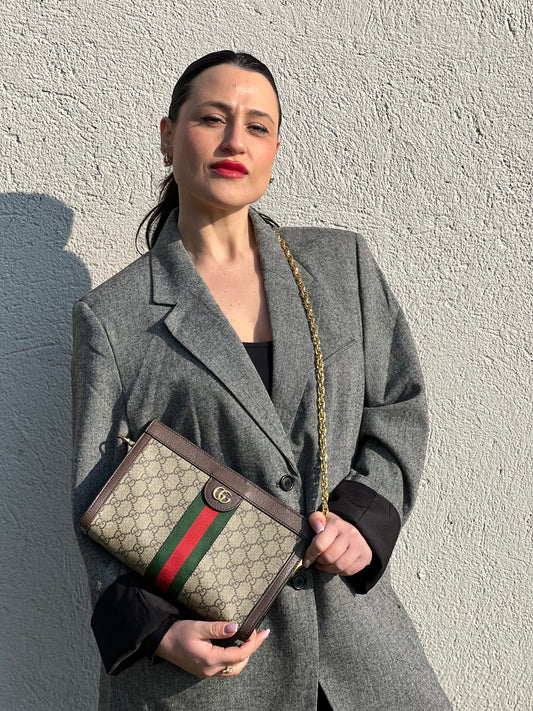 Borsa Gucci GG Ophidia beige