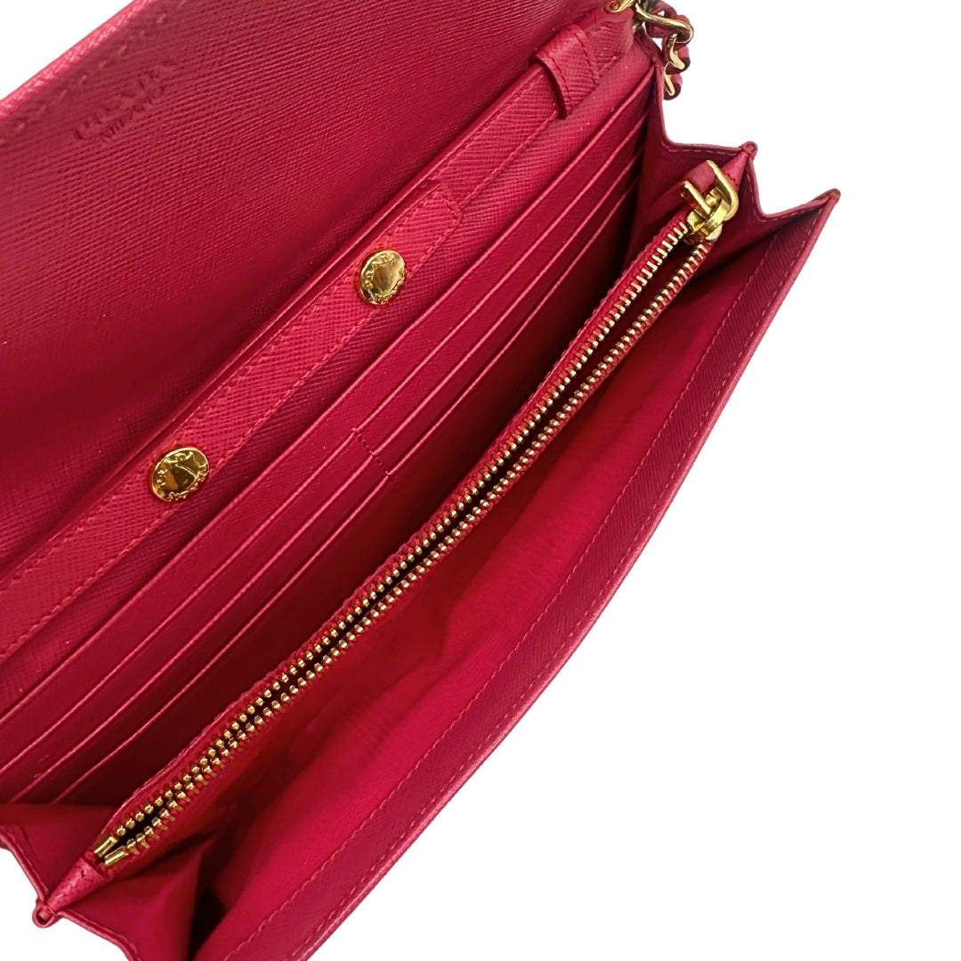 Wallet Prada Love saffiano