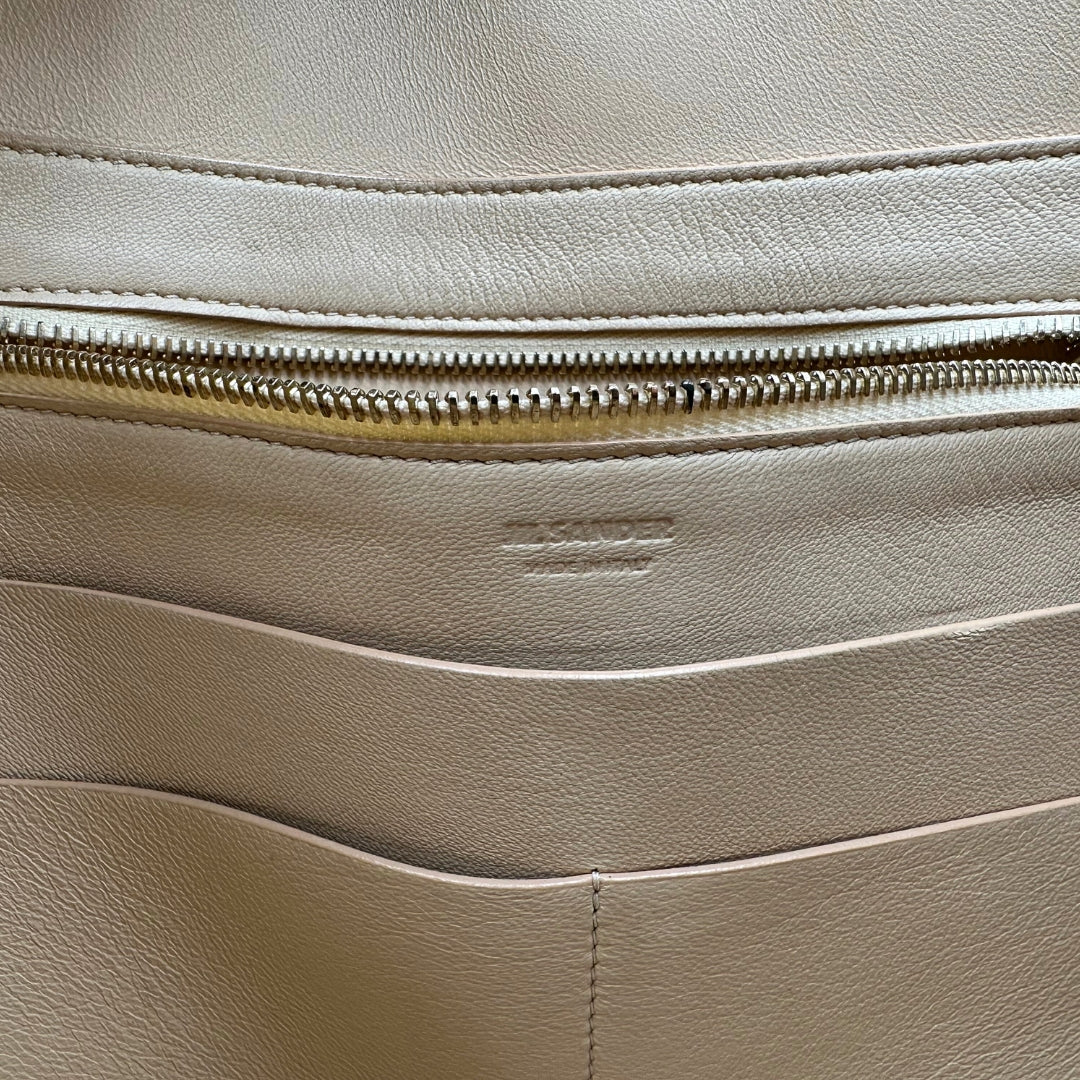 Borsa a spalla Jil Sander nera