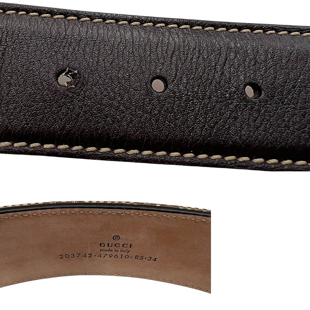 Cintura Gucci Supreme tg 42