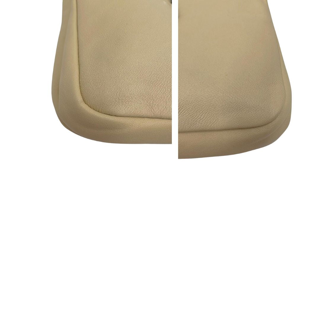 Pochette Miu Miu gialla pastello