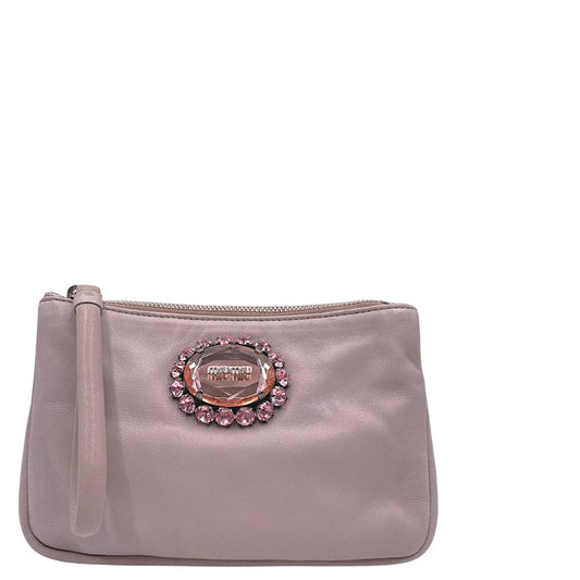 Pochette Miu Miu rosa