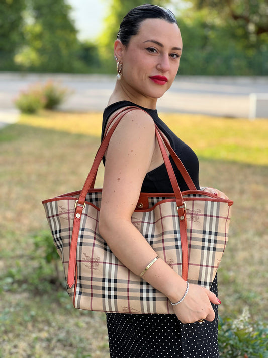 Shopper Burberry tartan