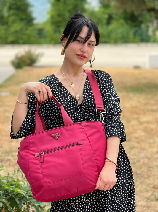 Shopping Prada nylon fucsia