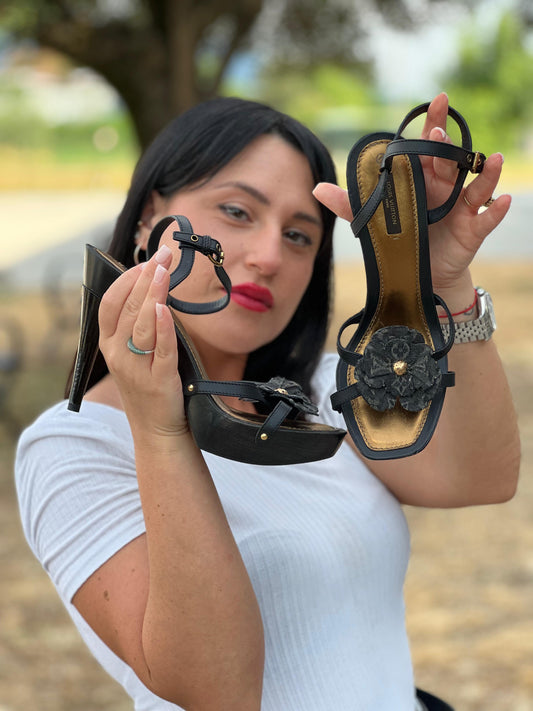 Sandali con tacco Louis Vuitton n 38,5