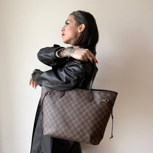 Neverfull Damier Ébène MM Louis Vuitton