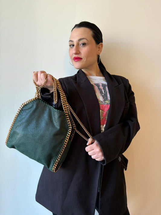 Falabella Mini Stella McCartney verde