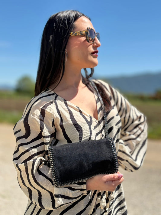 Tracolla Falabella Stella McCartney nera