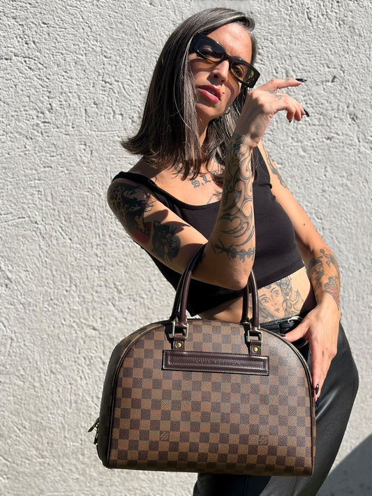 Borsa Nolita Louis Vuitton marrone