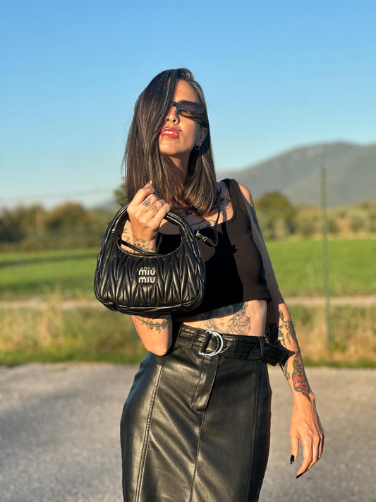 Borsa Wander Small Miu Miu