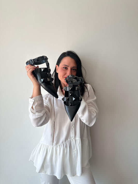 Ballerine Valentino Garavani Roman Stud n.38