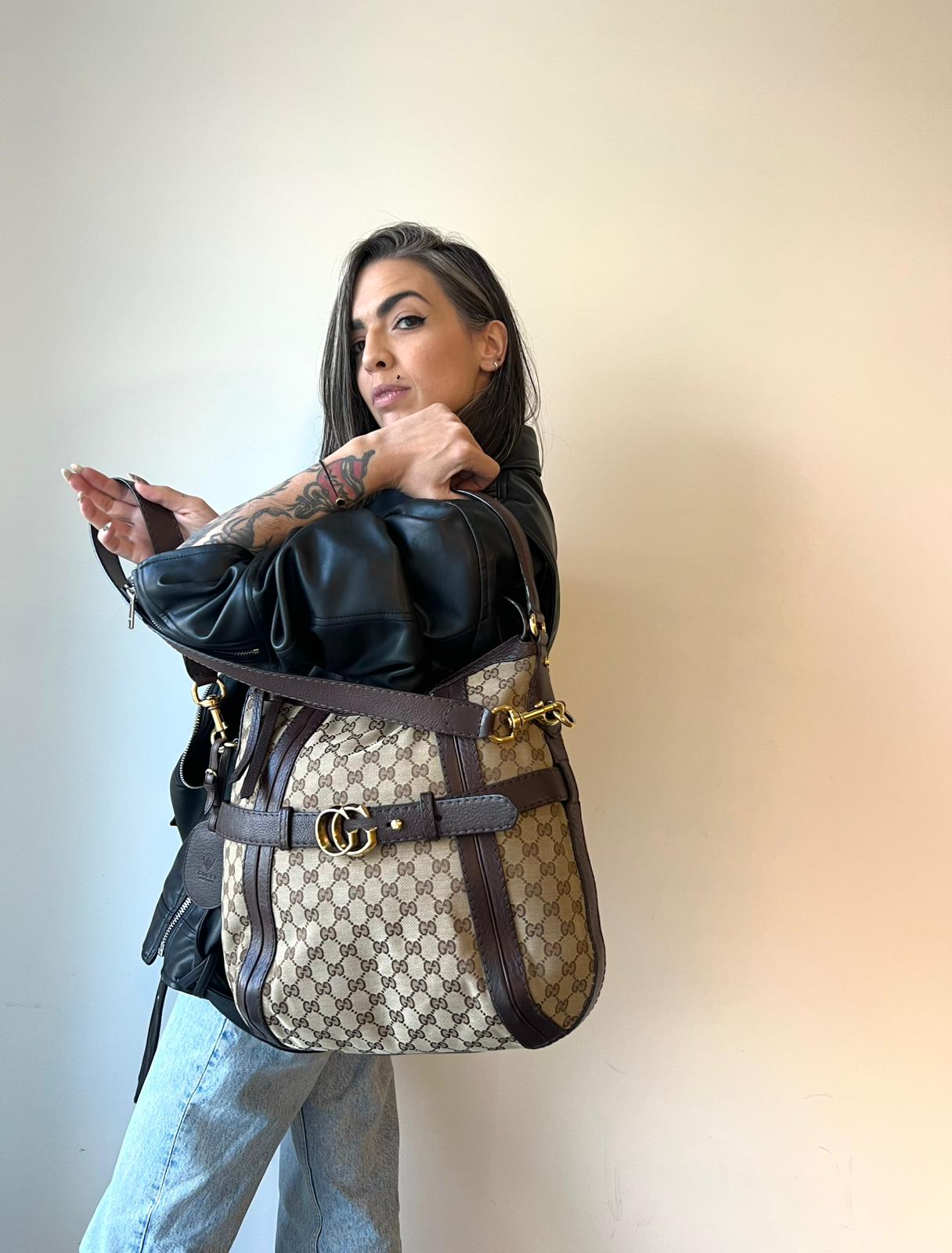 Vivo Vintage Borse Marca Usate Borsa Gucci Running