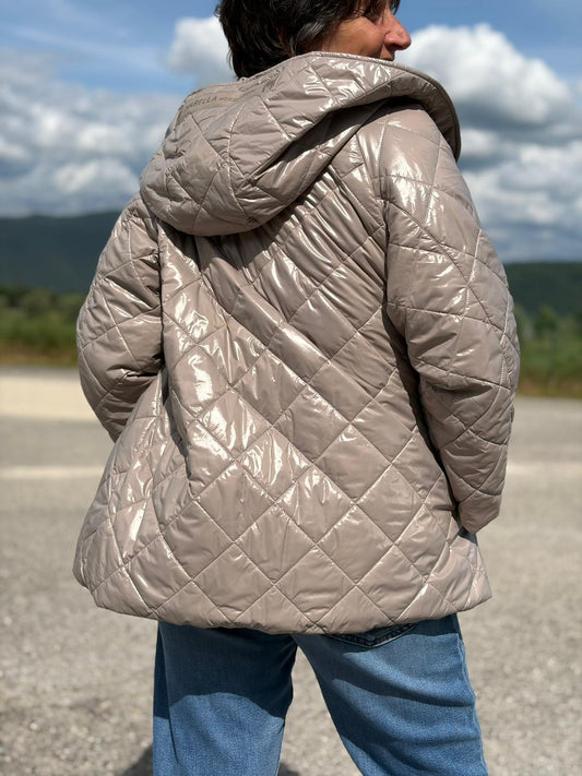 Piumino Monochrome Marella reversibile tg. 38