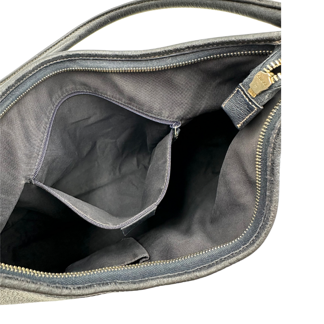 Borsa a spalla Gucci D-Ring blu