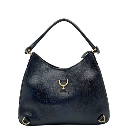 Borsa a spalla Gucci D-Ring blu