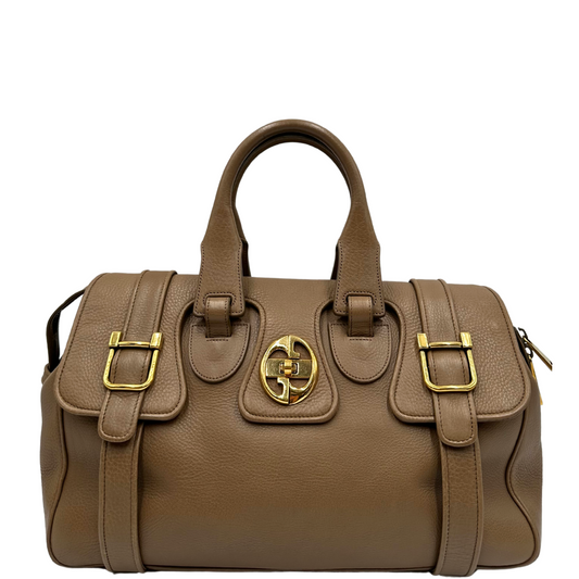 Borsa a mano Gucci beige