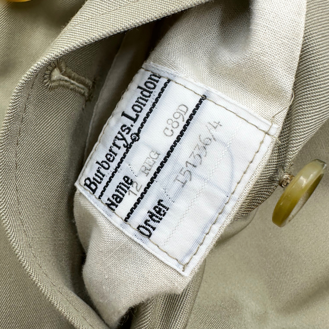 Trench Burberry tg 48