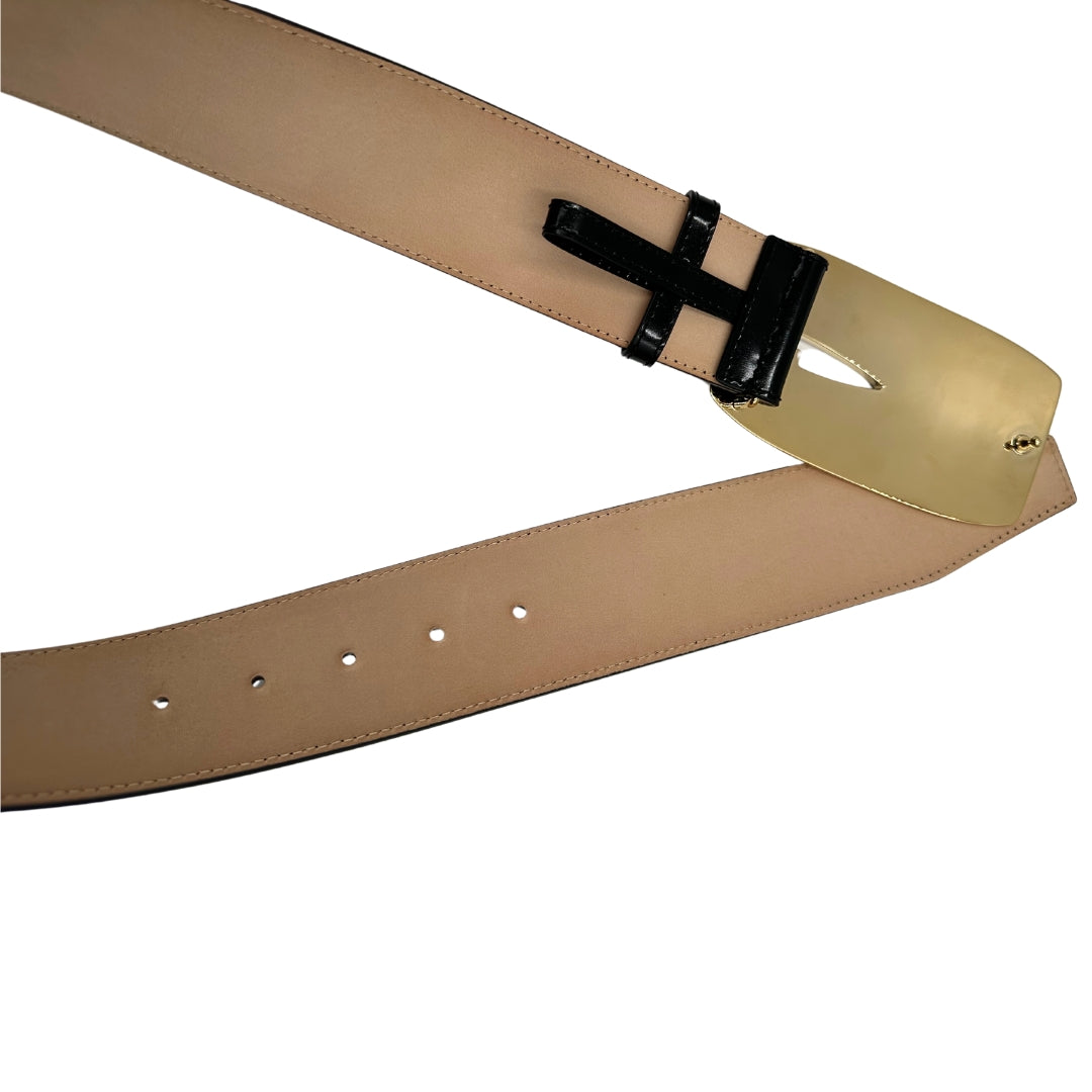 Cintura Gucci maxi fibbia tg 44