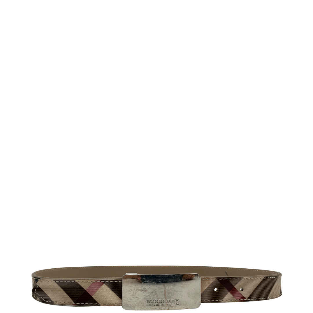 Cinta Burberry Tg 48 Vivo Vintage