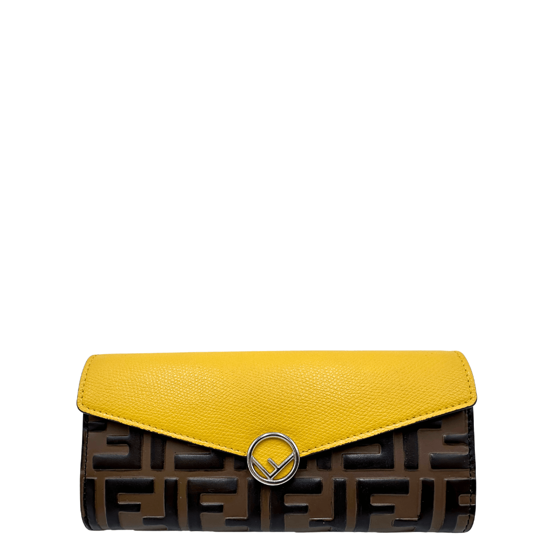 Fendi Continental Wallet Vivo Vintage