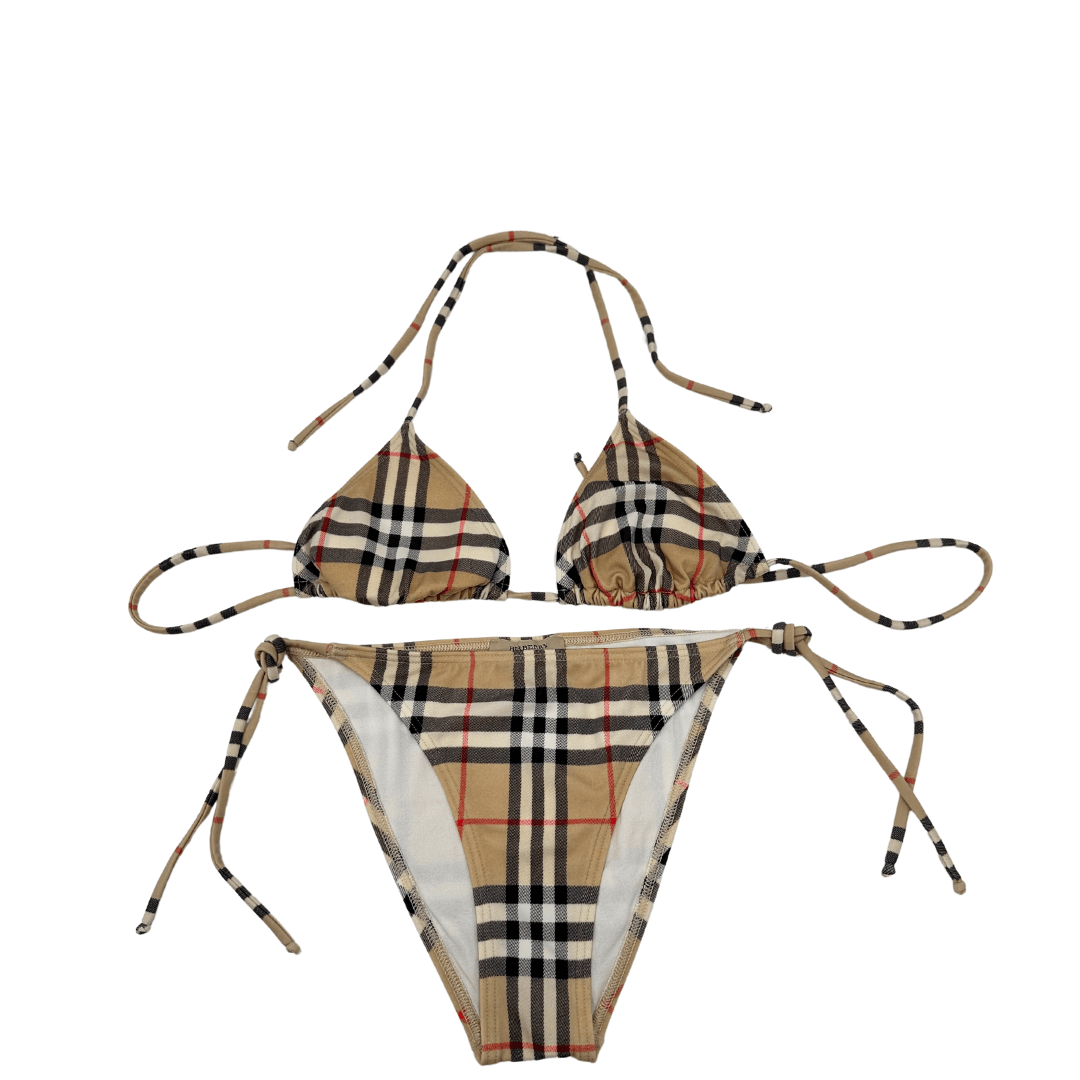 Burberry Bikini Set Size M Vivo Vintage