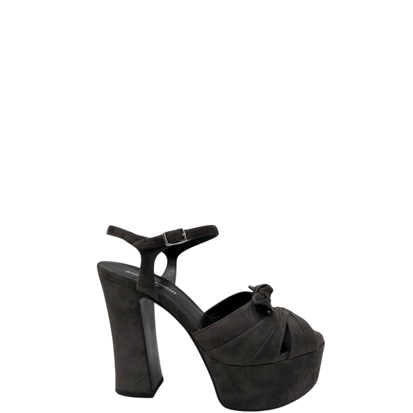 Sandalo Yves Saint Laurent scamosciato 36,5