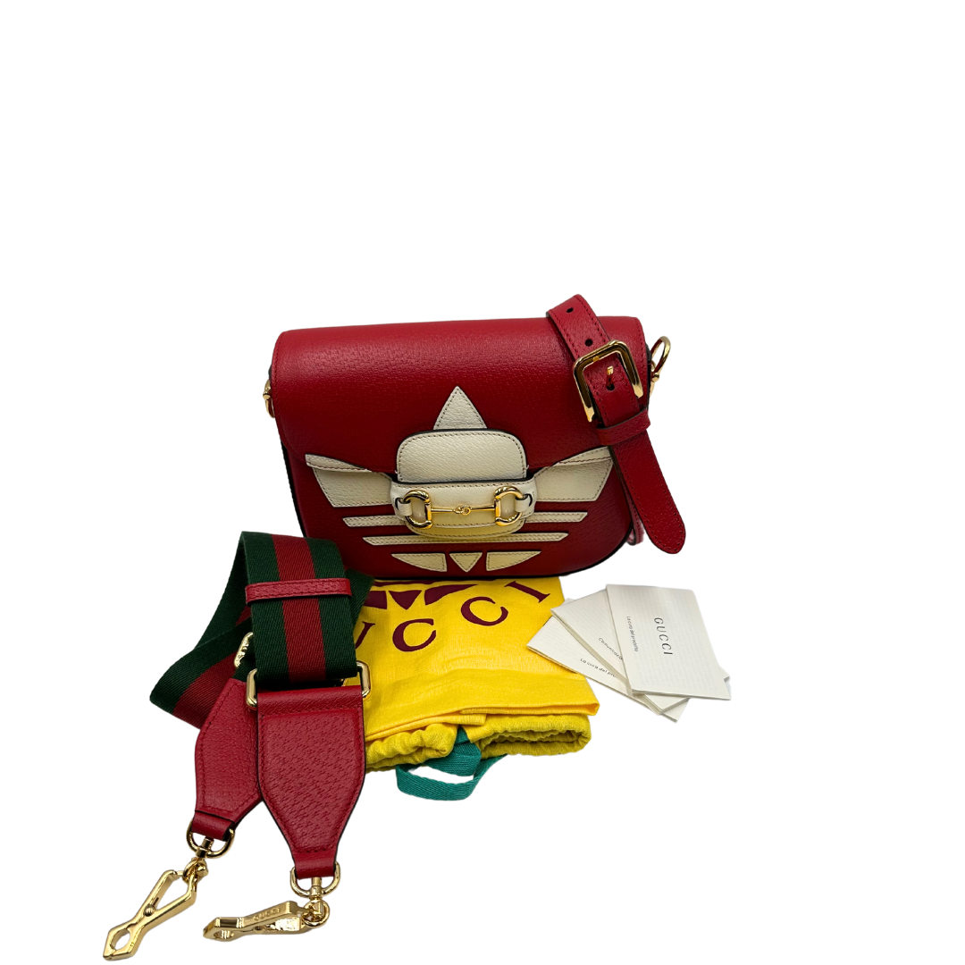 Tracolla Horsebit Gucci x Adidas