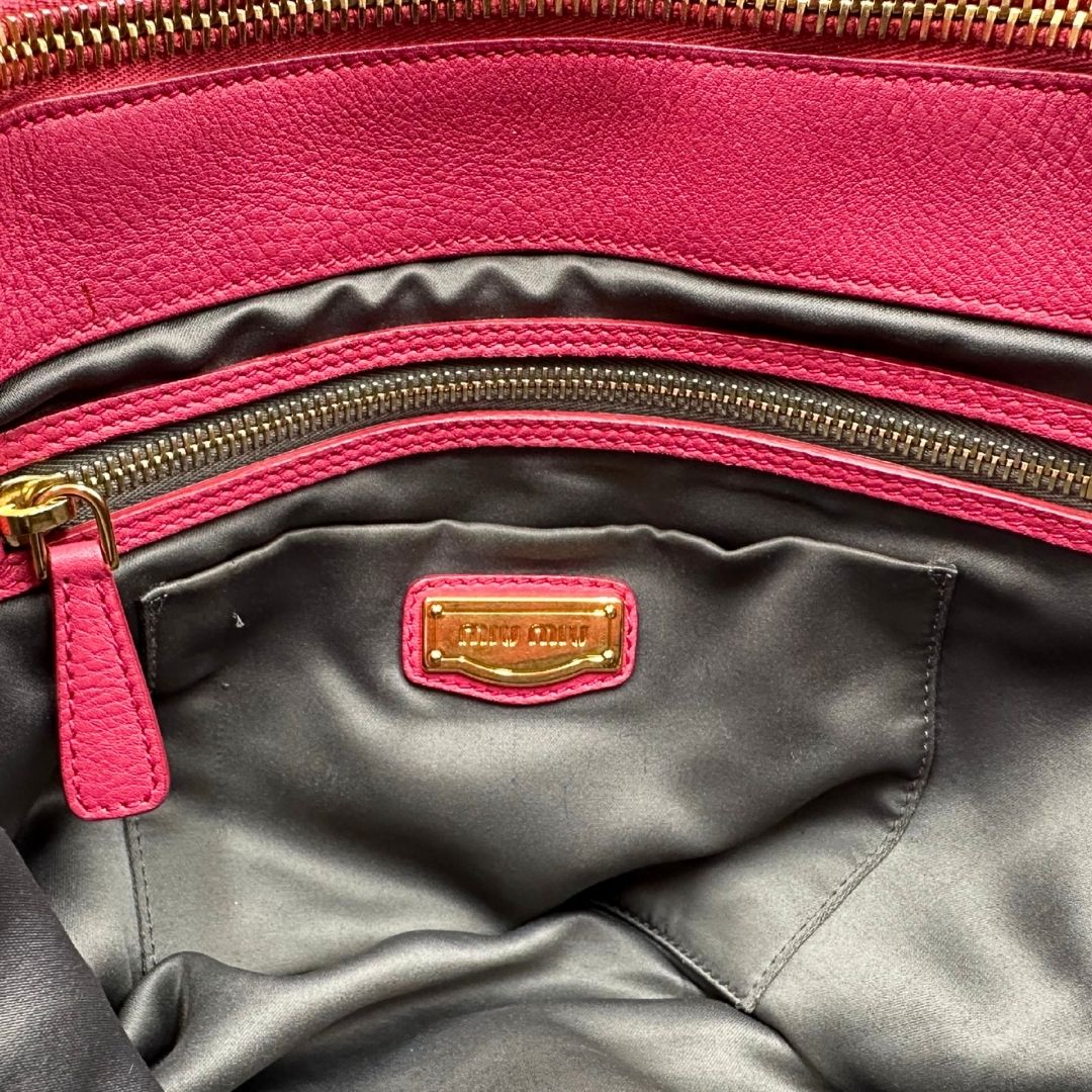 Borsa Shopper Miu Miu