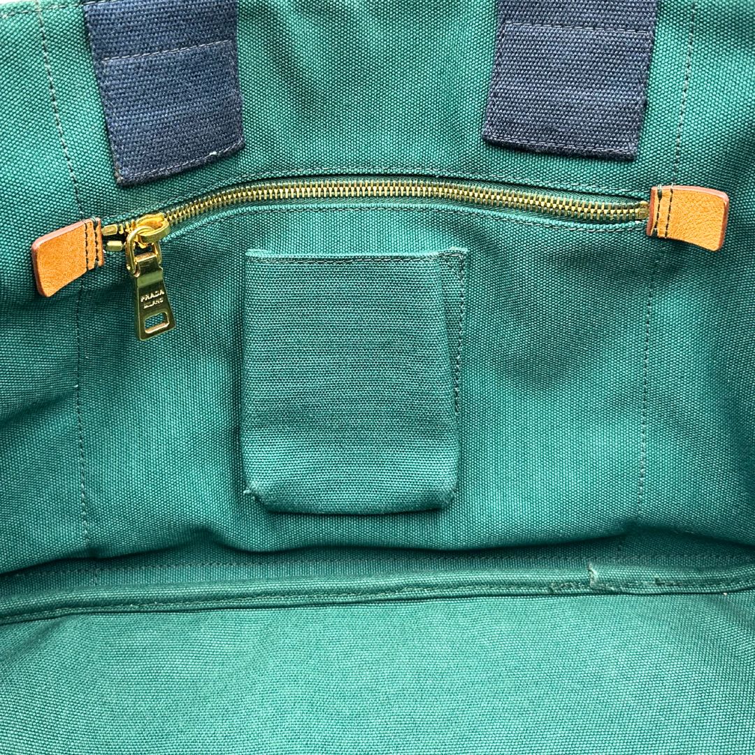 Borsa Tote Prada Canapa