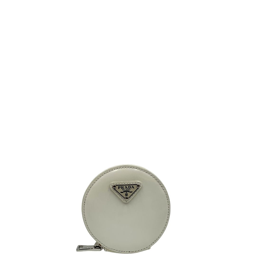 Branco GoBago Portamonete In Pelle Uomo, Mini Portafoglio A Bottone, Verde, 6x6x2 Cm