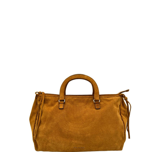 Borsa Prada scamosciata