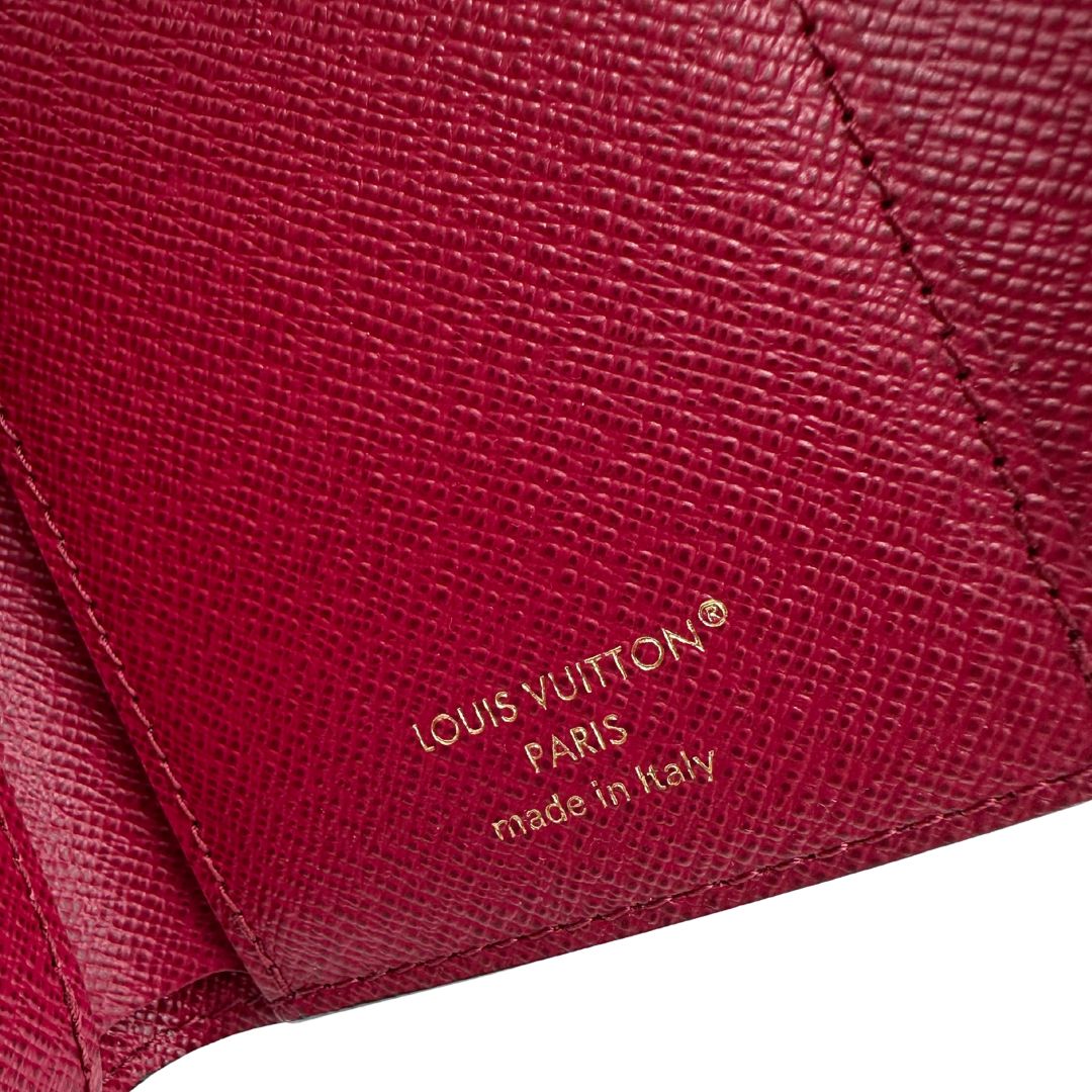 interno Portafoglio Louis Vuitton in canvas marrone monogram con parti metalliche dorate. Completo di corredo, di lusso, originale, eccellenti condizioni.