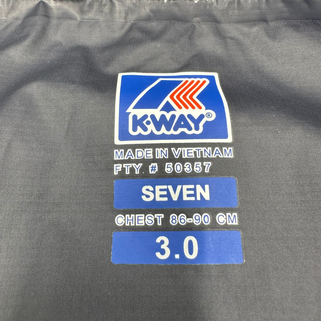 Giubbino K-Way tg. XXL blu