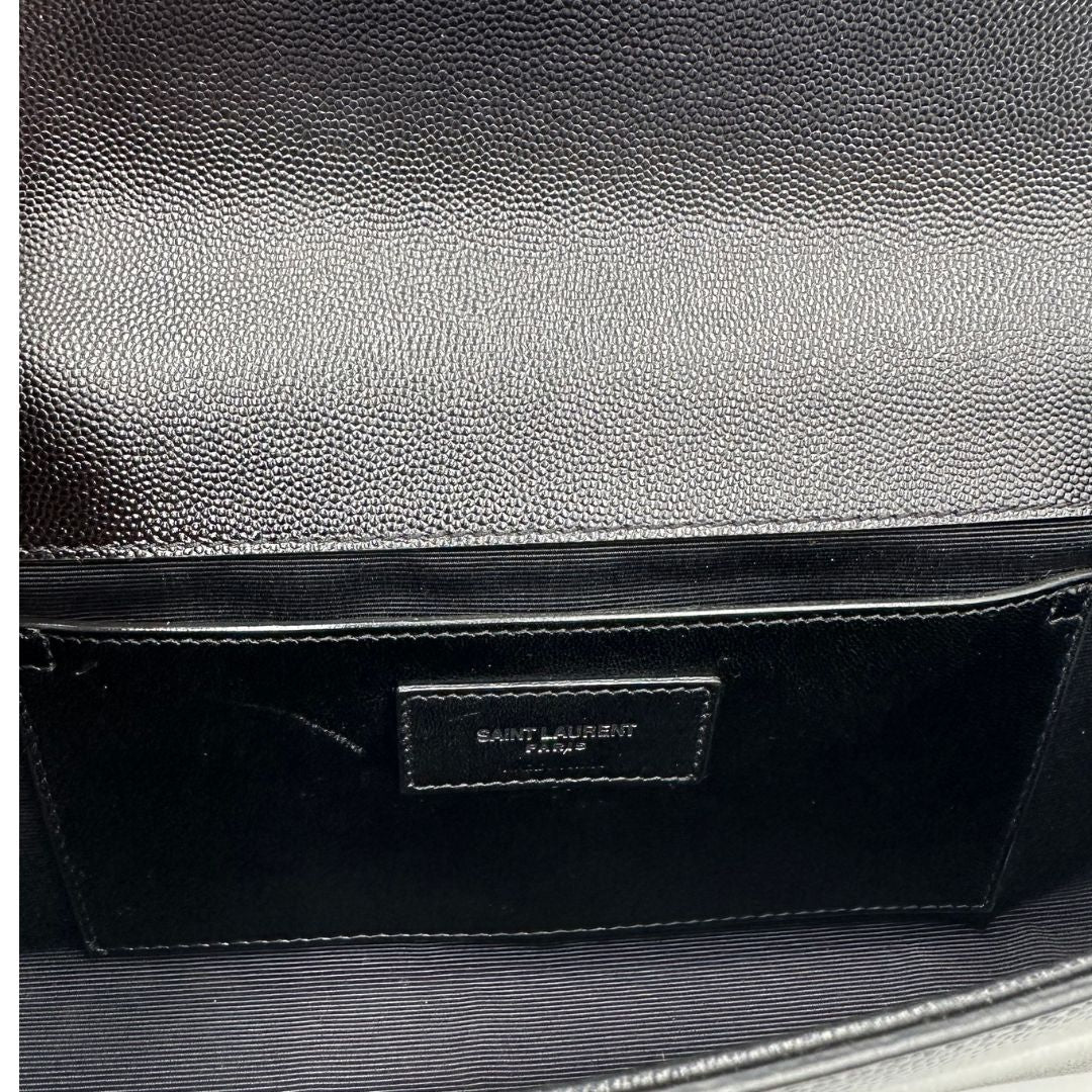 Pochette Kate Saint Laurent nera