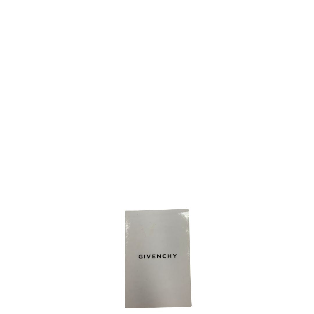 interno Borsa Givenchy Nightingale in pelle morbida color greige, di lusso, originale, ottime condizioni, usata.