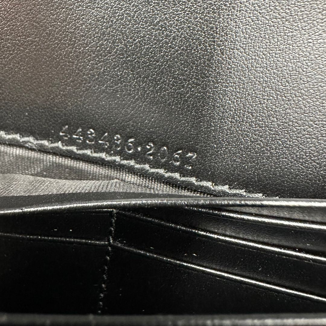 Portafoglio Gucci Marmont nero