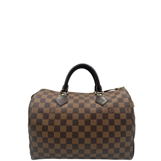 Speedy 30 Damier Ébène personalizzato
