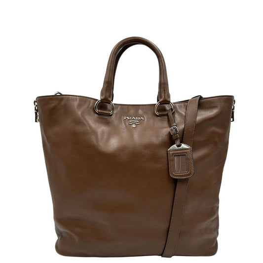 Tote Prada marrone