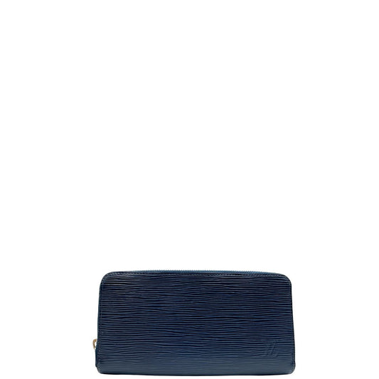 Portafoglio Louis Vuitton blu epi