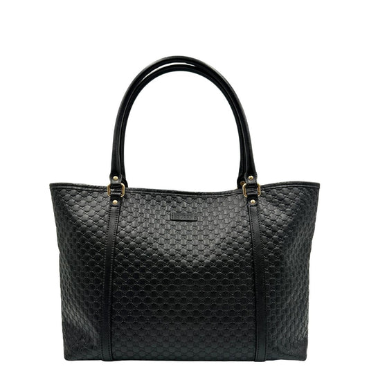 Shopper Gucci Microguccissima nera