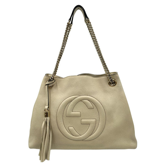 Borsa Gucci Soho avorio