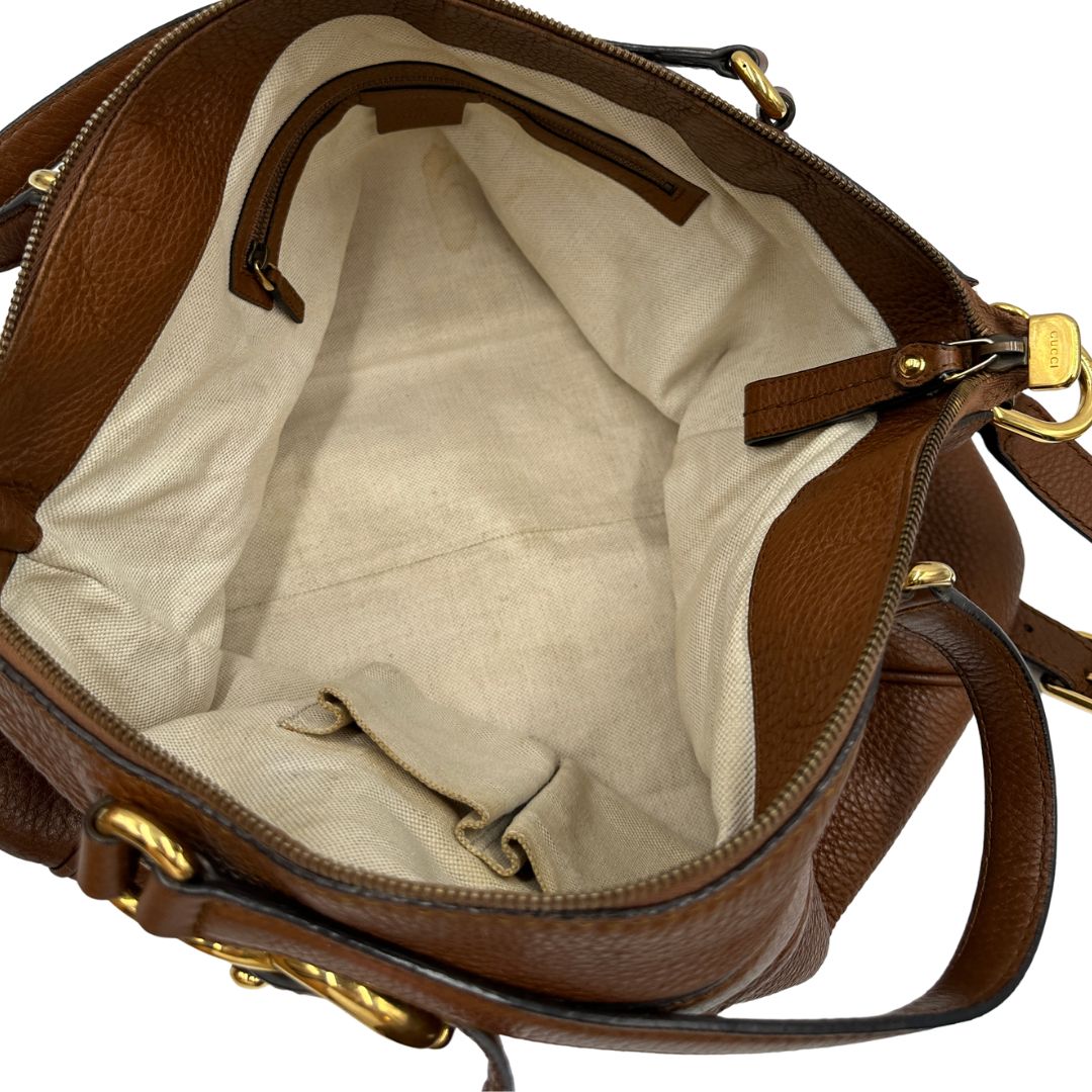 Shopper Ride Gucci marrone