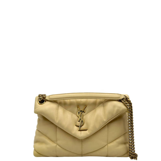 front Borsa Saint Laurent Loulou puffer small