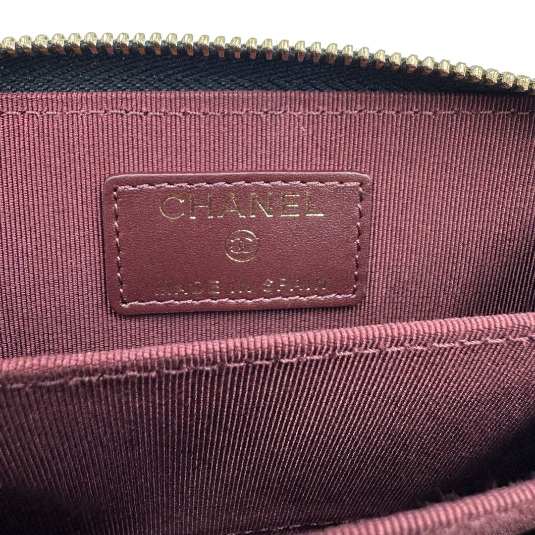 Portamonete Chanel nero