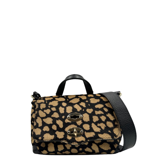 front Postina Baby in cavallino trama animalier, di lusso, usata