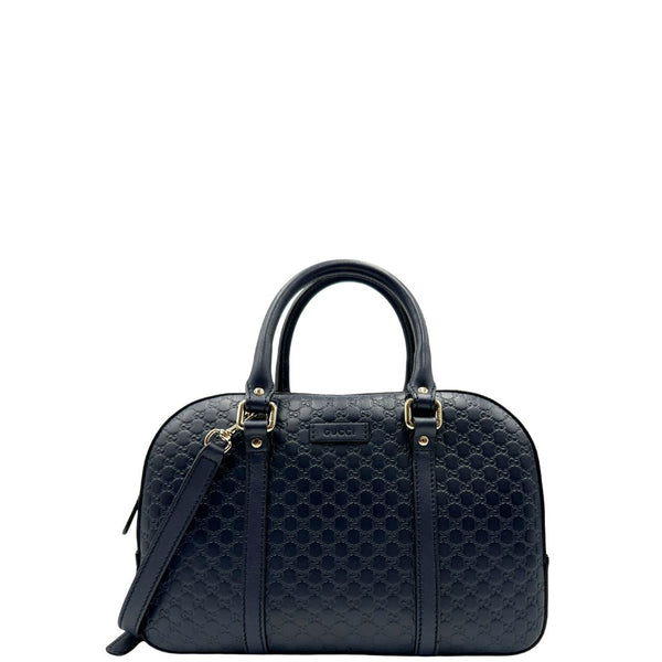 Bauletto Gucci microguccissima blu