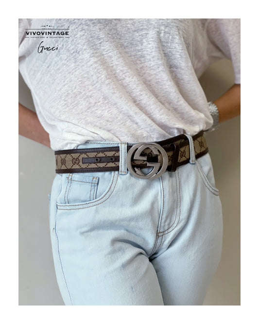 Cintura Gucci Supreme tg 40