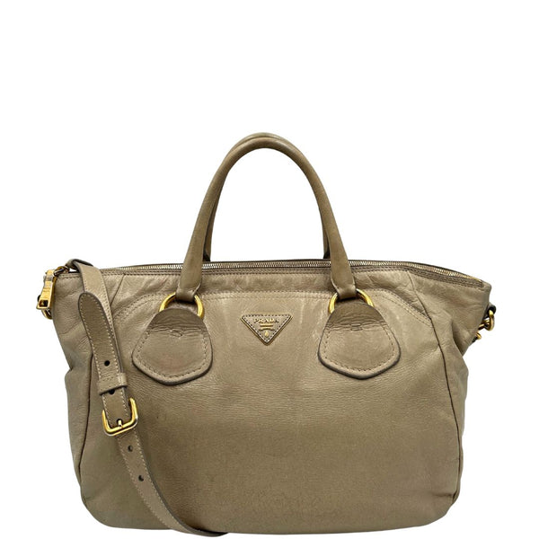 Satchel Prada con tracolla